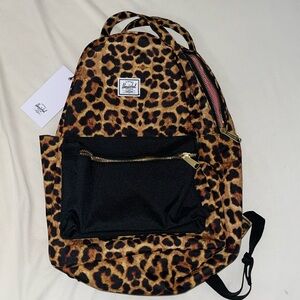 Herschel backpack - cheetah print